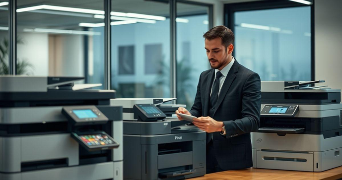 Como escolher a impressora para alugar que atende sua empresa